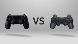PS4 Vs. PS3 - Controller
