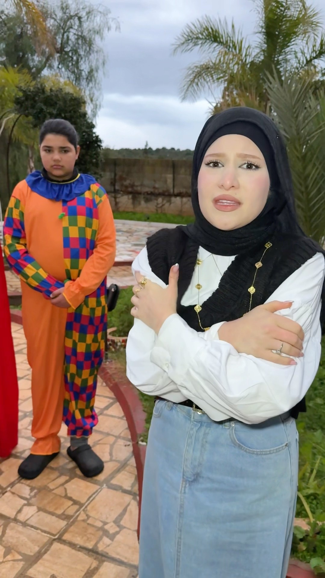 جنى بالبرد معندهاش يما ارحميني:?
