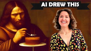 Mum Generates AI Art Using Stable Diffusion 1.4 (2022)