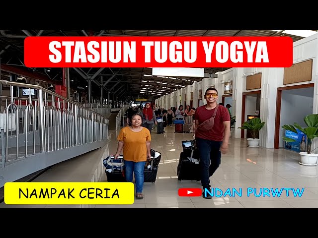 Stasiun Tugu Yogyakarta Semakin Ramai ( @NDAN PURWTW ) class=