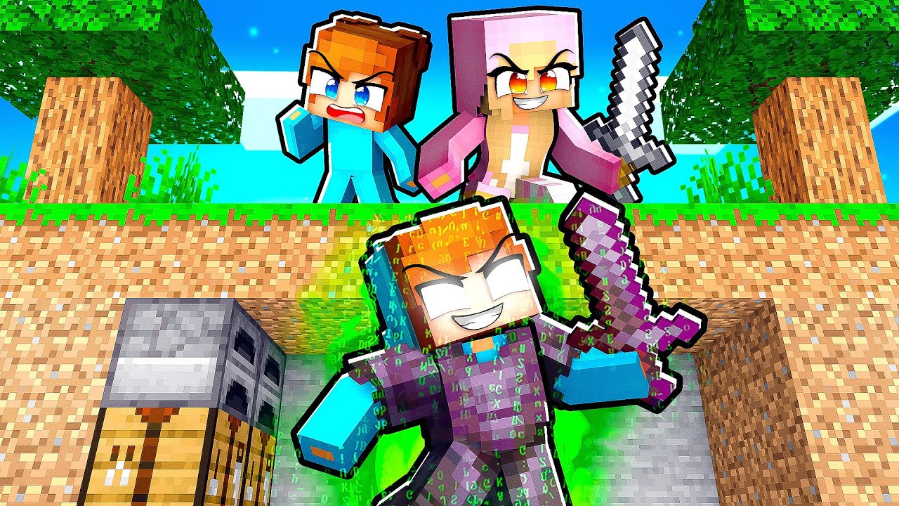 Jag Använde ADMIN COMMANDS i Minecraft Manhunt!