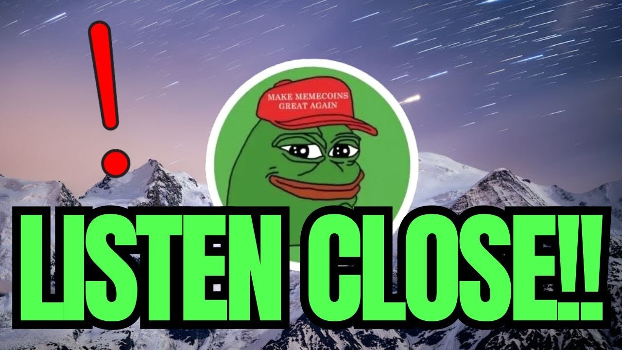 PEPE COIN IF YOU HOLD YOU NEED TO LISTEN CLOSELY TO THIS, HERE IS WHY! | PEPE COIN PRICE PREDICTION🔥