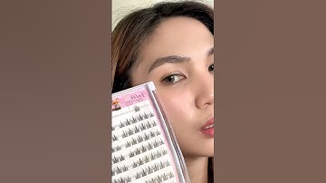 love this glue-free eyelashes 🎀💕 | #eyelashproducts #fakeeyelashes #shorts