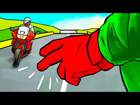 Wideo: Kiedy mijasz kierowcę motocyklisty, co musi być?