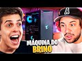 BRINO MONTOU SUA NOVA MÁQUINA