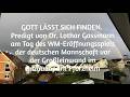 GOTT LÄSST SICH FINDEN! Evangelistische Botschaft von Dr. Lothar Gassmann im Enzauenpark Pforzheim