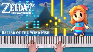 Ballad Of The Wind Fish The Legend Of Zelda Links Awakening Piano Tutorial