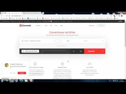 Tutoriel - Convertio (convertisseur de fichiers 300 formats)