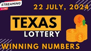Texas Day Lottery Results For - 22 Jul, 2024 - Pick 3 - Daily 4 - All or Nothing - Cash 5- Powerball