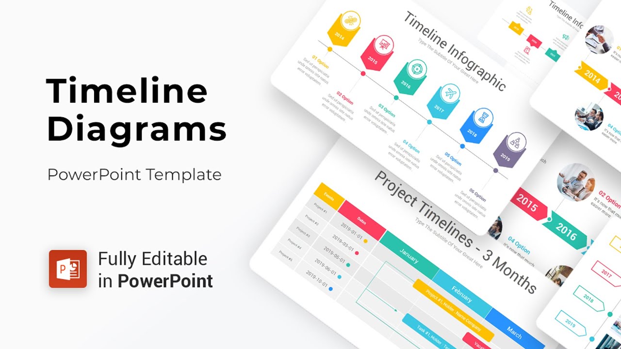 Timeline Infographics PowerPoint Template l Google Slides, Keynote