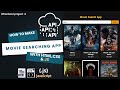 How To Make Movie Searching App In HTML, CSS,JavaScript 2024|| Javascript project||Frontend Project