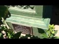 Antique Ansonia Street Clock Solvang, CA tower post