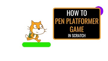 Scratch Tutorial | How to Make a Pen Platformer Game | Part 1 | Platforming Scripts