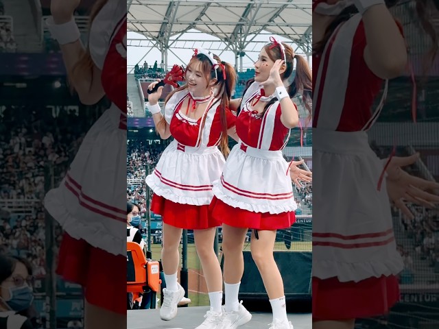 Rakuten Girls女僕趴 曲曲 琳妲 #曲曲 #琳妲  #RakutenGirls #樂天女孩 #啦啦隊  #cheerleader #치어리더 #チアリーディング