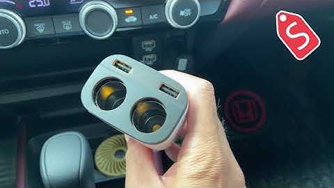 Bộ Chia Tẩu Sạc Ô Tô, Cốc Chia Tẩu Xe Hơi HOCO #sieusale