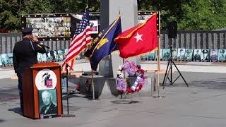 'Taps' concludes World War II ceremony