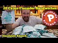 Popeyes Cajun Flounder Sandwich Challenge | ManvFood | 13lbs | What Was I Thinking..