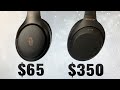 TaoTronics SoundSurge 90 Budget Noise Cancelling Headphones - In Depth Review (Compared to Sony XM4)