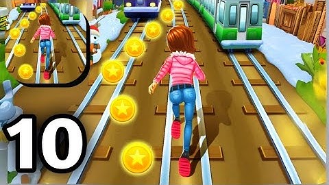 Subway Princess Runner - Gameplay Walkthrough Tutorial Part 10 All Levels Mobile Game (Android, iOS)