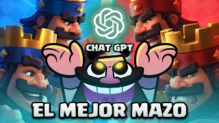 ►EL MEJOR MAZO SEGÚN CHAT-GPT | CLASH ROYALE