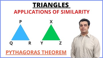 Applications of Similarity || Pythagoras Theorem