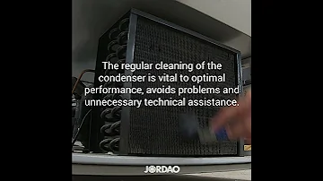 DID YOU KNOW... clean regulary the condenser helps improve equipment's performance?