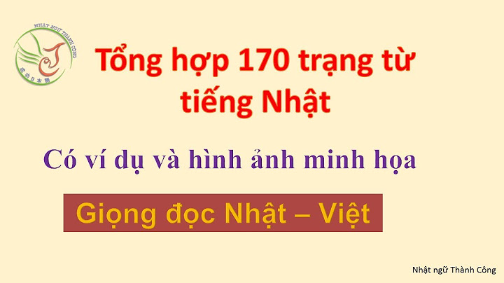 Trạng từ trong tiếng nhật là gì năm 2024