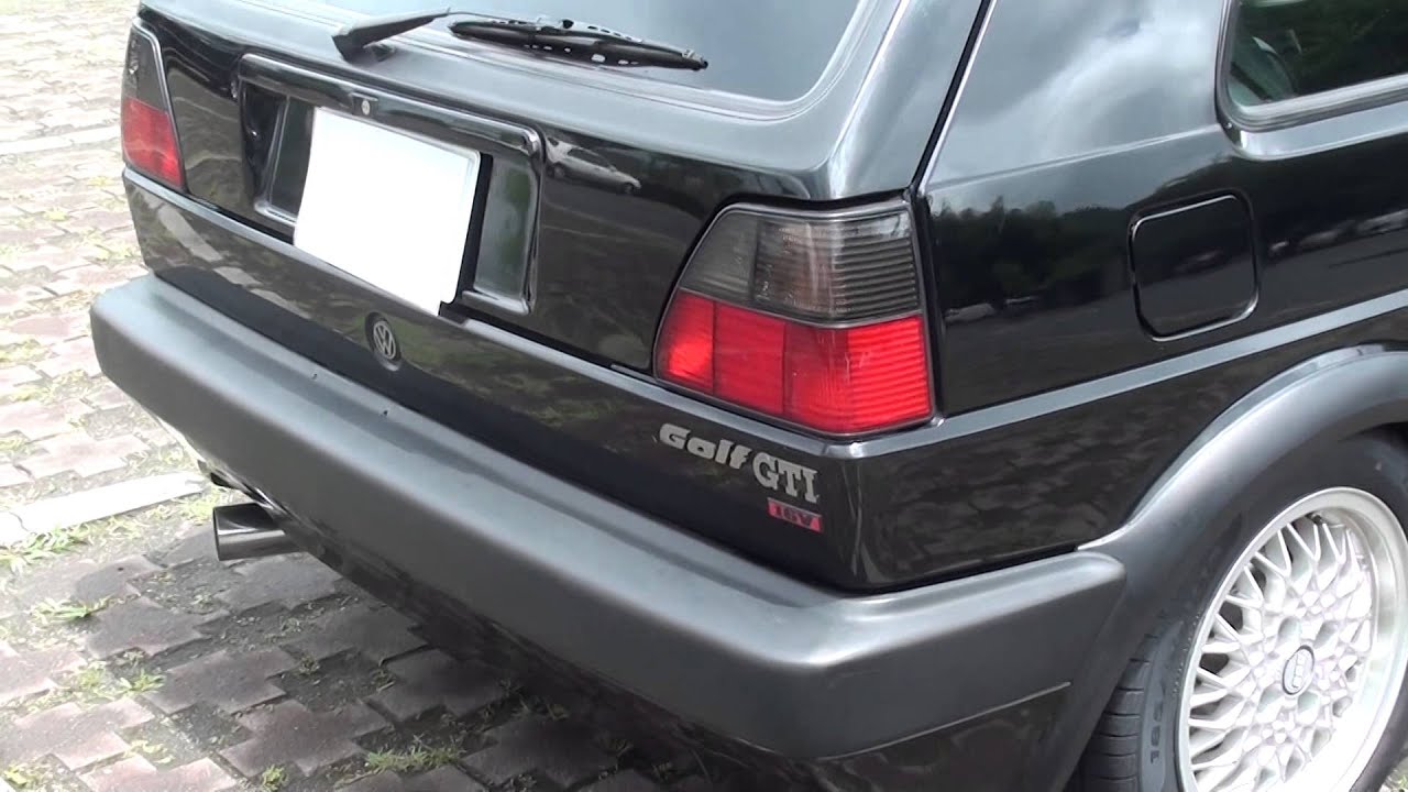 ゴルフ２ Gti 16v 1991年式 Youtube