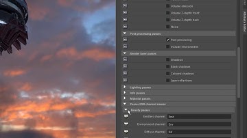OctaneRender for Maya Lesson 12.2: Render Using Passes
