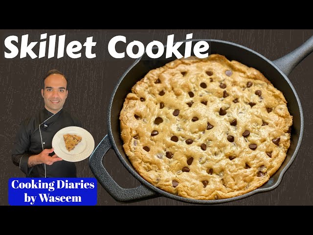 Cast Iron Skillet Cookie (Pizookie) • (VIDEO) Kroll's Korner