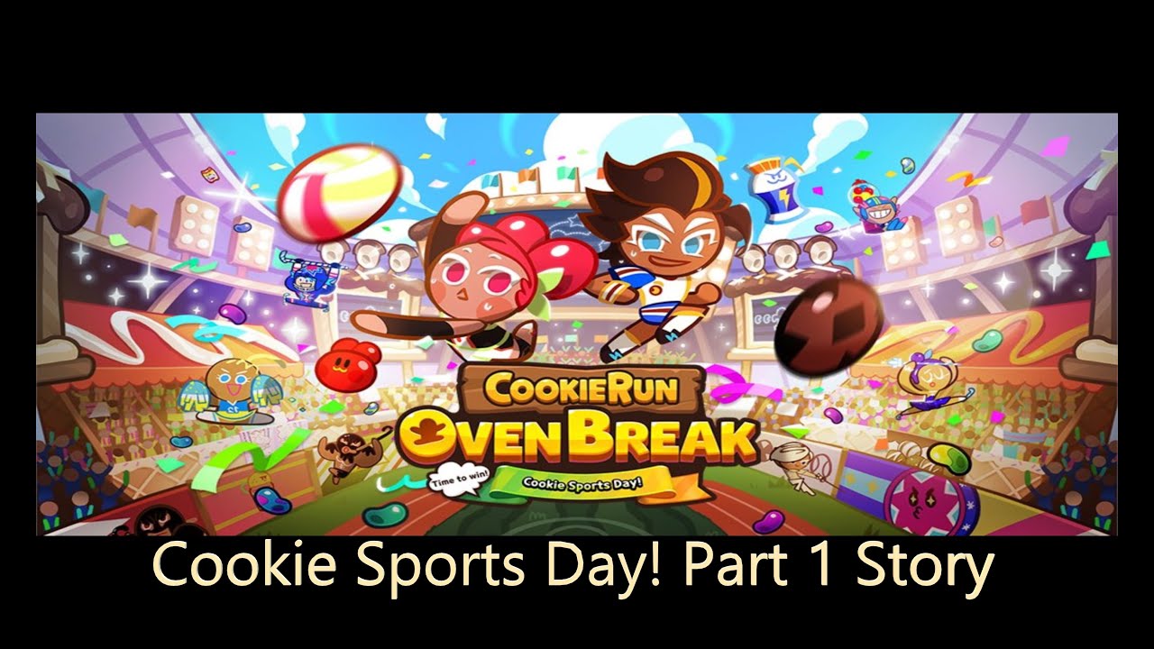 CROB Cookie Sports Day! Part 1 Story | Jinx | Cookie Run OvenBreak - YouTube