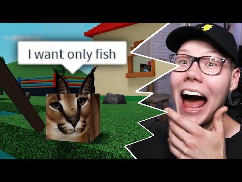 ROBLOX Raise A Floppa Funny Moments (MEMES) 