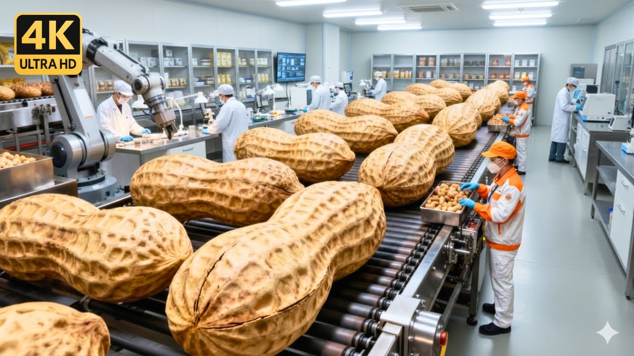 Inside the Crunchy Peanut Butter Factory: How They Create the Perfect ...