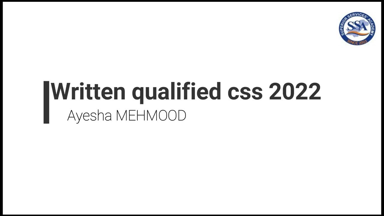 How To Pass CSS Exam Tips And Tricks By CSS Qualified Ayesha how-to-pass-css-exam-tips-and-tricks-by-css-qualified-ayesha