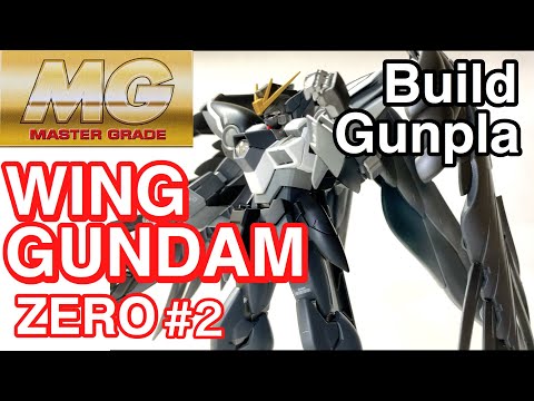 【2020 ガンプラGUNPLA 4K 】WING GUNDAM ZERO MG Final Airbrushes Paint#GUNPLA#エアブラシ#塗装