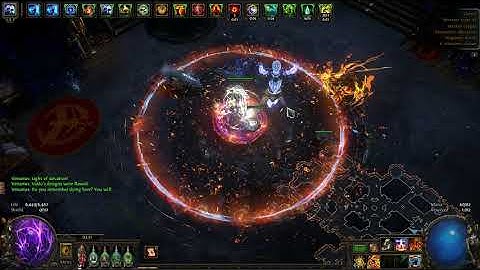 PoE 3.25 Settlers - Uber Cortex - RF Fire Trap Chieftain
