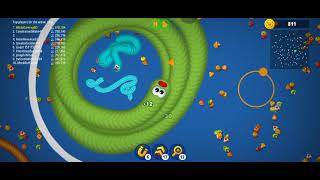 Best Snake Gameplay  Worms Zone.io 2025 Swamp Mode Update screenshot 4