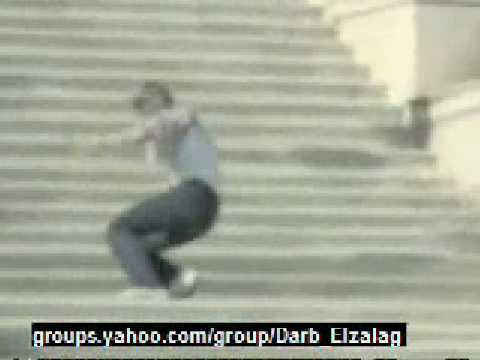 Man Falls Down Stairs And Gets Hit By Car Man Falls Down Stairs And Gets Hit By Car