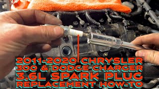 2011-2023 Chrysler 300/Dodge Charger 3.6L Spark Plugs Replacement How-To