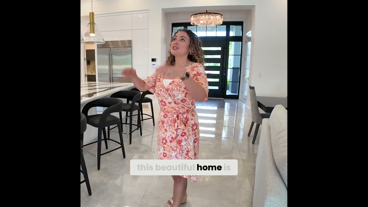 Luxury Living and Custom Kitchen in Palm Beach Gardens by Big Bear Developers