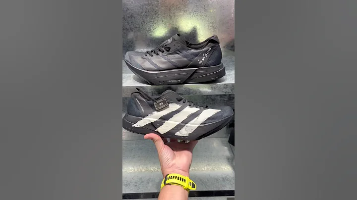 Adidas Adizero Y-3 Adios Pro 4 -Black / Black / Off White