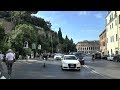 Walk around Rome Italy Capitoline Hill Santa Maria in Trastevere Pantheon