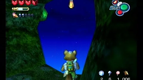 Star Fox Adventures - Unloading parts of Thorntail Hollow!