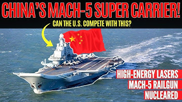 Chinese kernvliegdekschip onthult Mach 5-railkanon + hoogenergetische lasers!