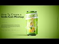 How to create a Soda Can Mockup | Photoshop Mockup Tutorial with VOICE