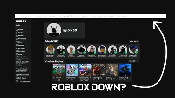 Roblox | Looks like something’s not working right! Thanks for being patient while we look into it.