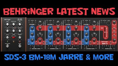 Latest Behringer News 4 November 2025