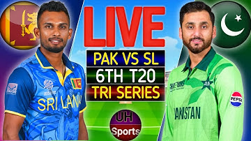 🔴 Pakistan vs Sri Lanka, 6th T20, Cricket Live Match Today Scores, Commentary | PAK vs SL Tri Series