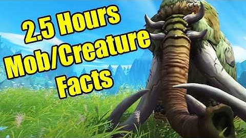 2+ Hours of WoW Mob/Creature Facts to Fall Asleep To | World of Warcraft