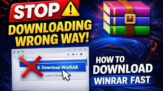 WinRAR Download Tutorial for Windows | Works Every Time